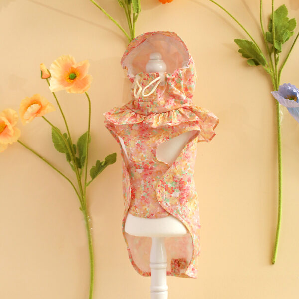 Floral Triple Protection Raincoat