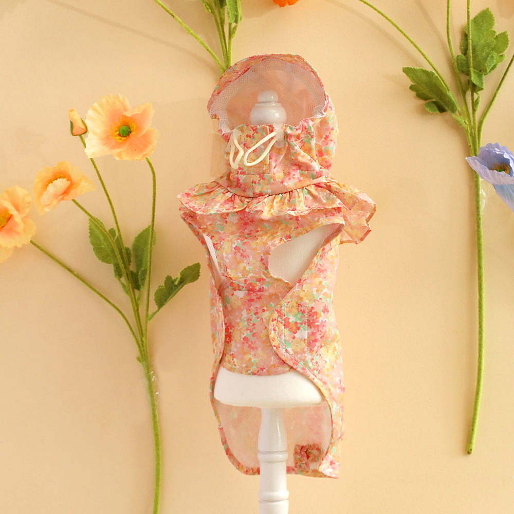 Floral Triple Protection Raincoat - Image 2