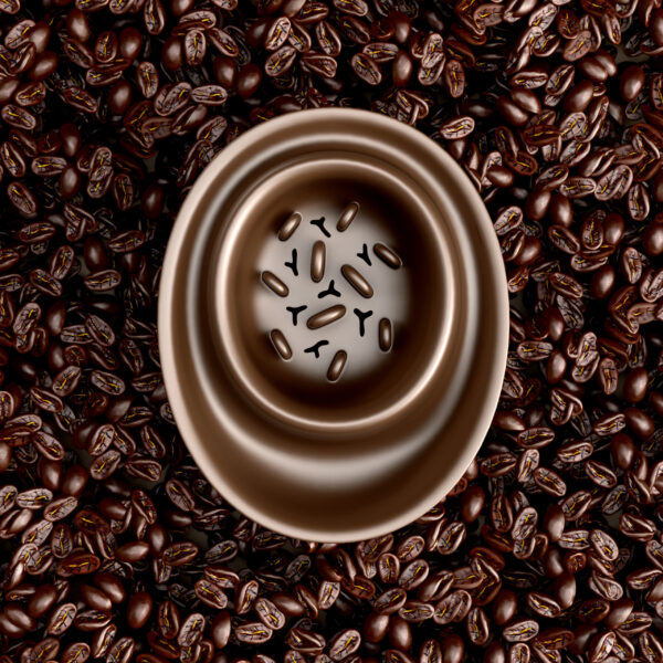 Chocolate Slow Feeder Treat Bowl