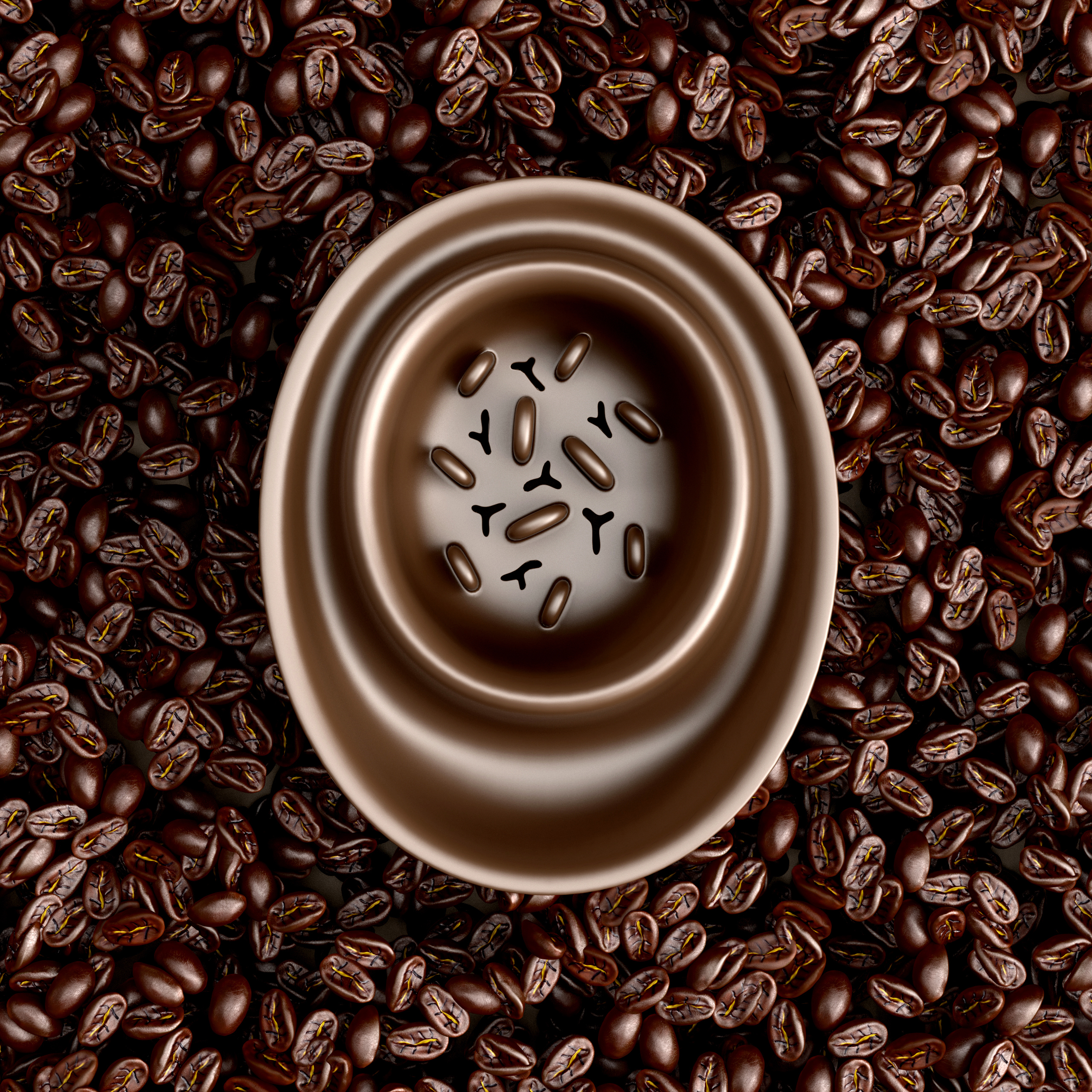 Chocolate Slow Feeder Treat Bowl - Image 4