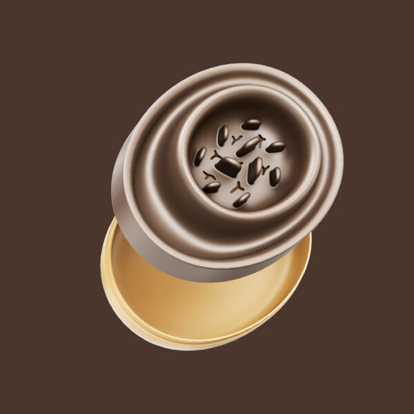 Chocolate Slow Feeder Treat Bowl