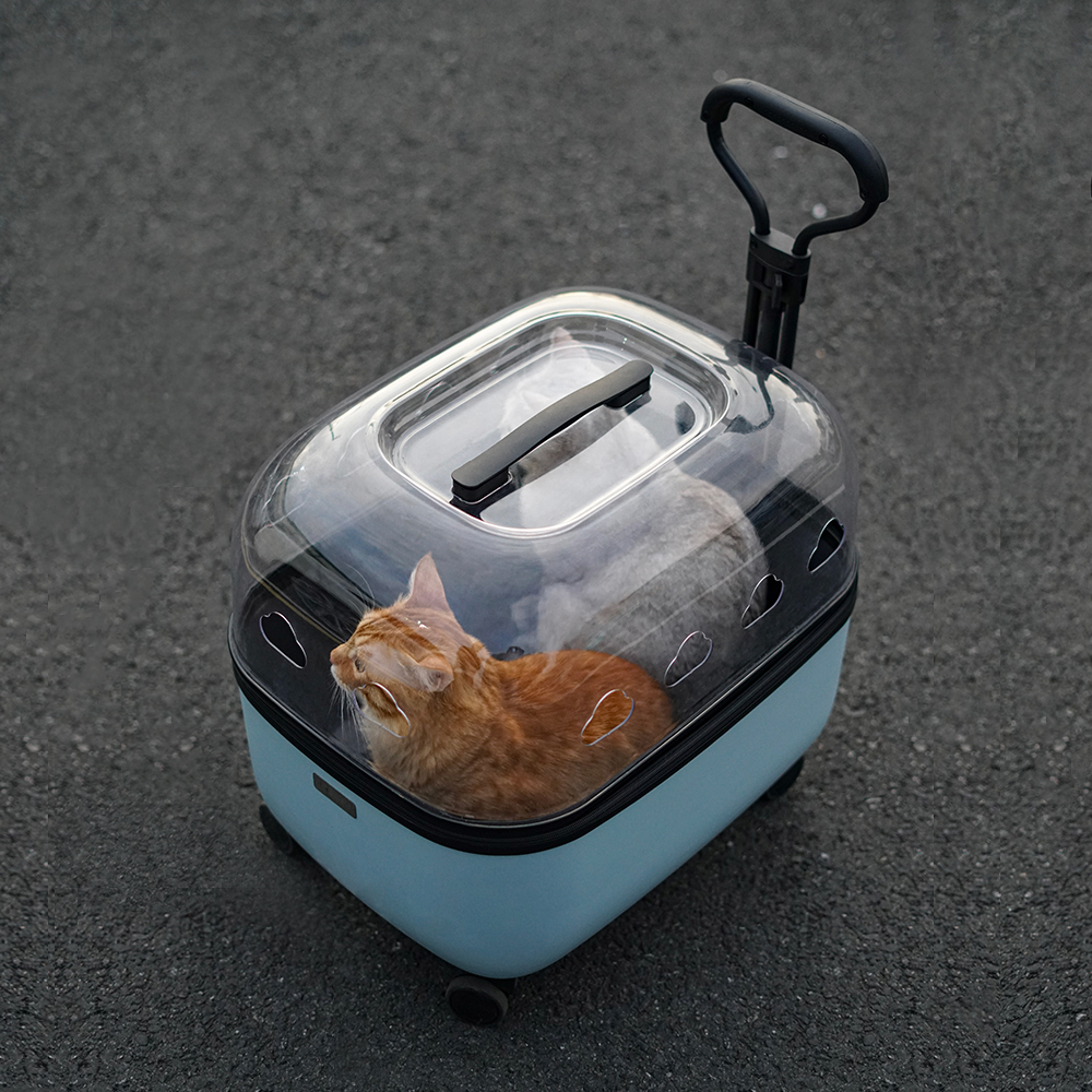 Crystal Cloud Pet Stroller - Image 1