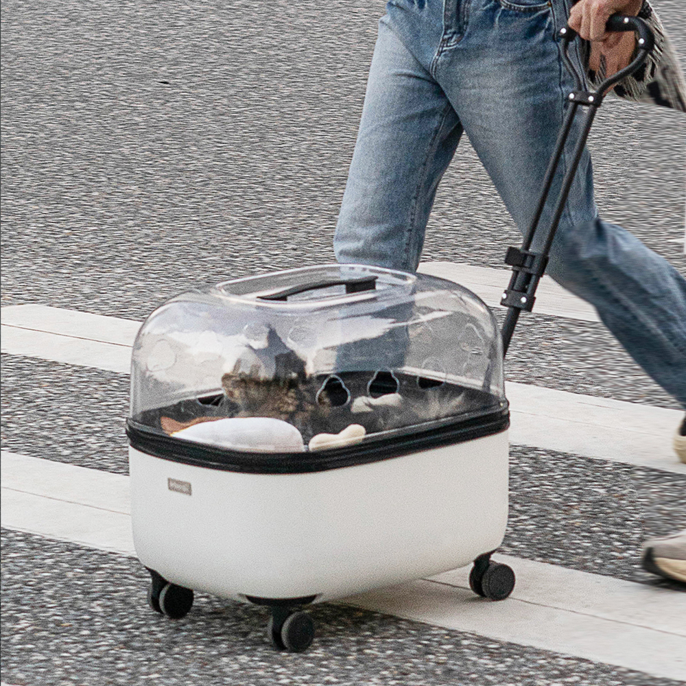 Crystal Cloud Pet Stroller - Image 2