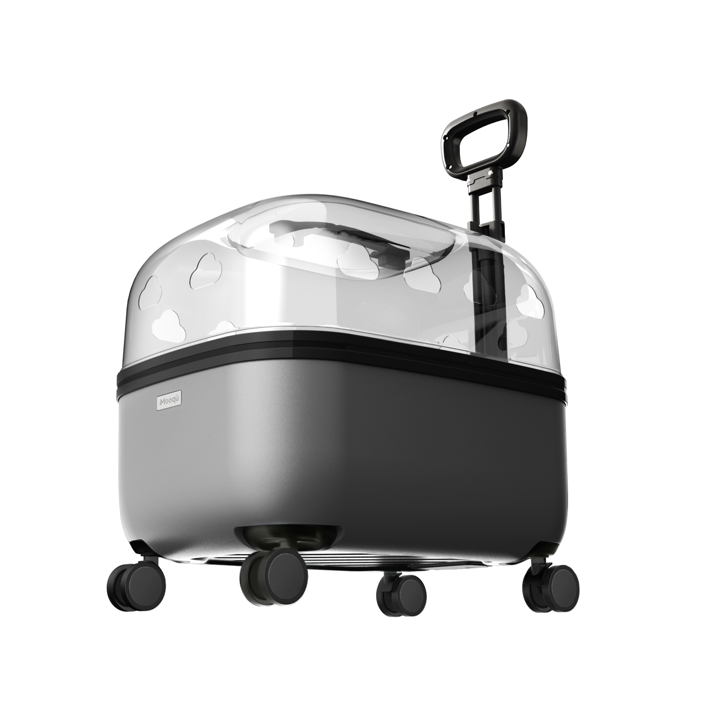 Crystal Cloud Pet Stroller - Image 7