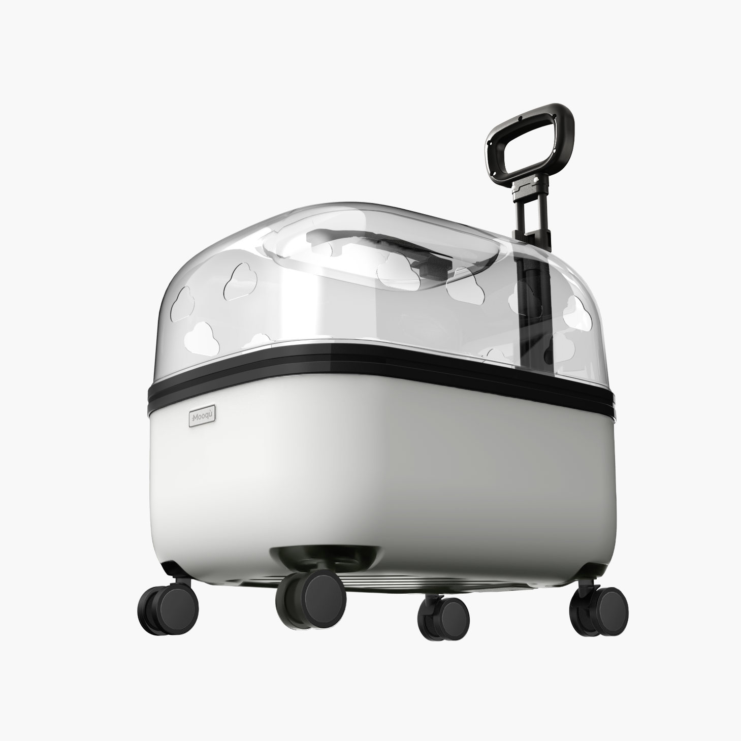Crystal Cloud Pet Stroller - Image 8