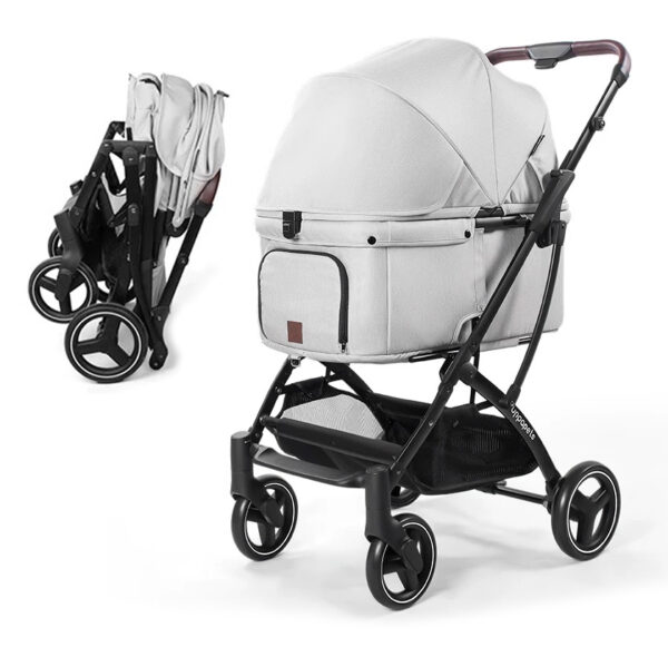Uppapets Aroa Foldable Pet Stroller