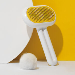 Yellow Ring Pet Comb - Image 5