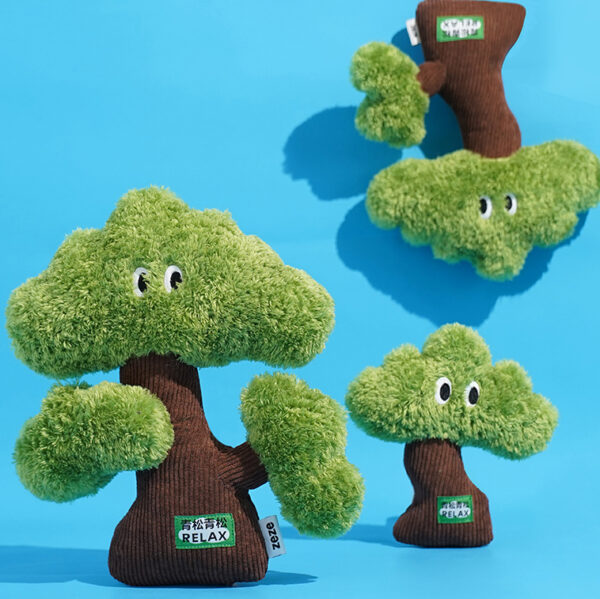 Fluffy Pine Tree Toy