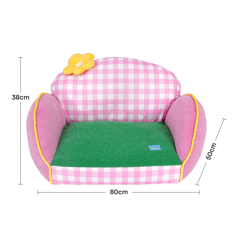 Spring Bloom Floral Pet Sofa - Image 5