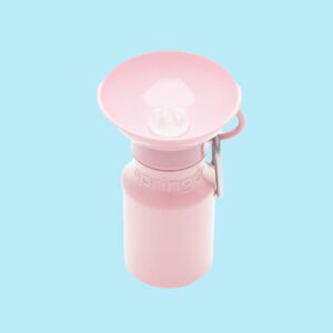 Mini Springer Dog Travel Water Bottle 450ml - Image 4