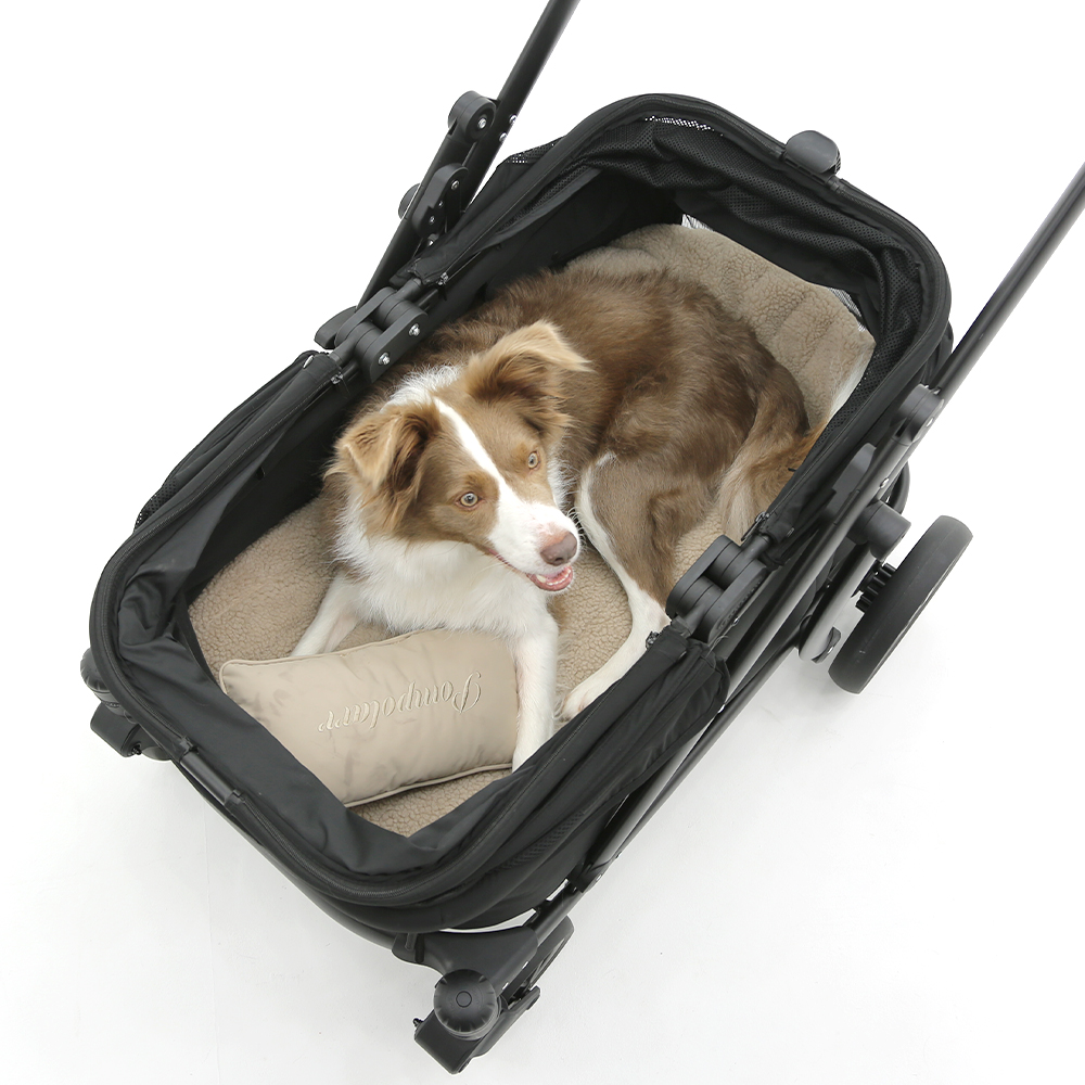 Pompolarr Pet Poggli Liner Set Pet Wagon Winter Cushion Pillow - Image 3