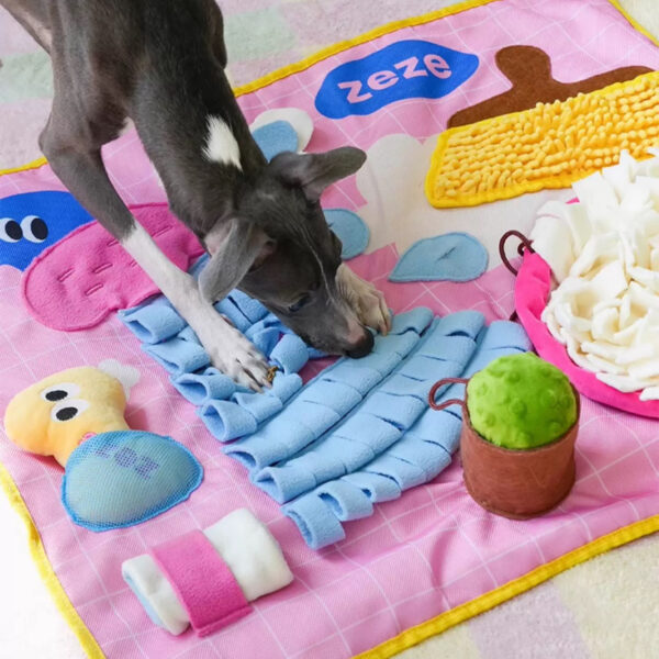Bath Time Snuffle Nose Work Mat