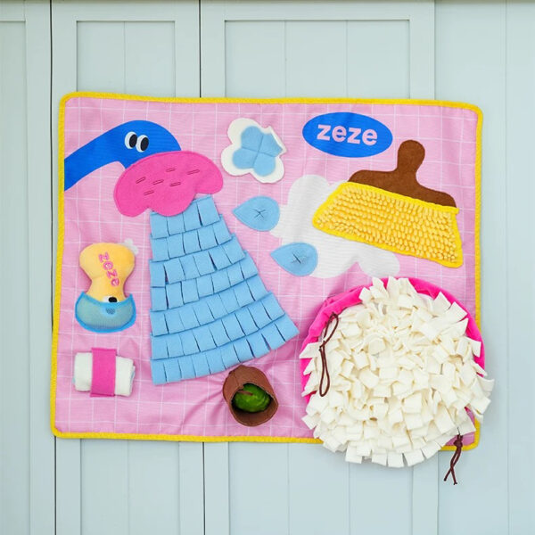 Bath Time Snuffle Nose Work Mat