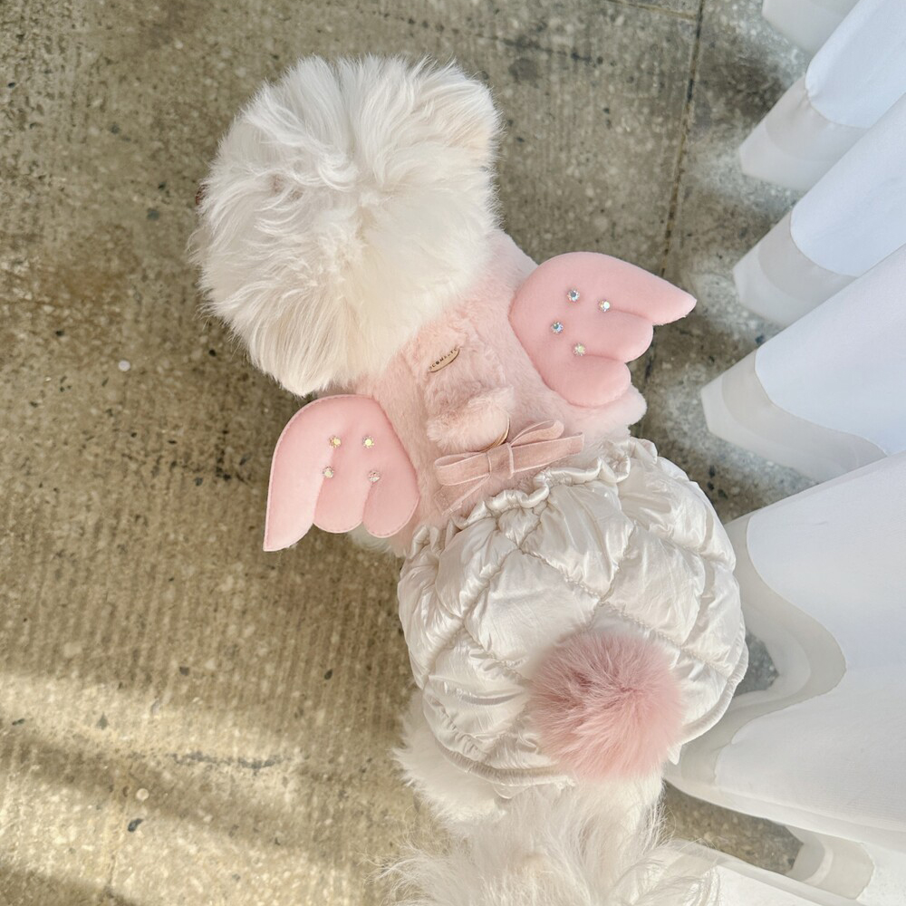 Comely Fur Angel Harness Pink - Image 9