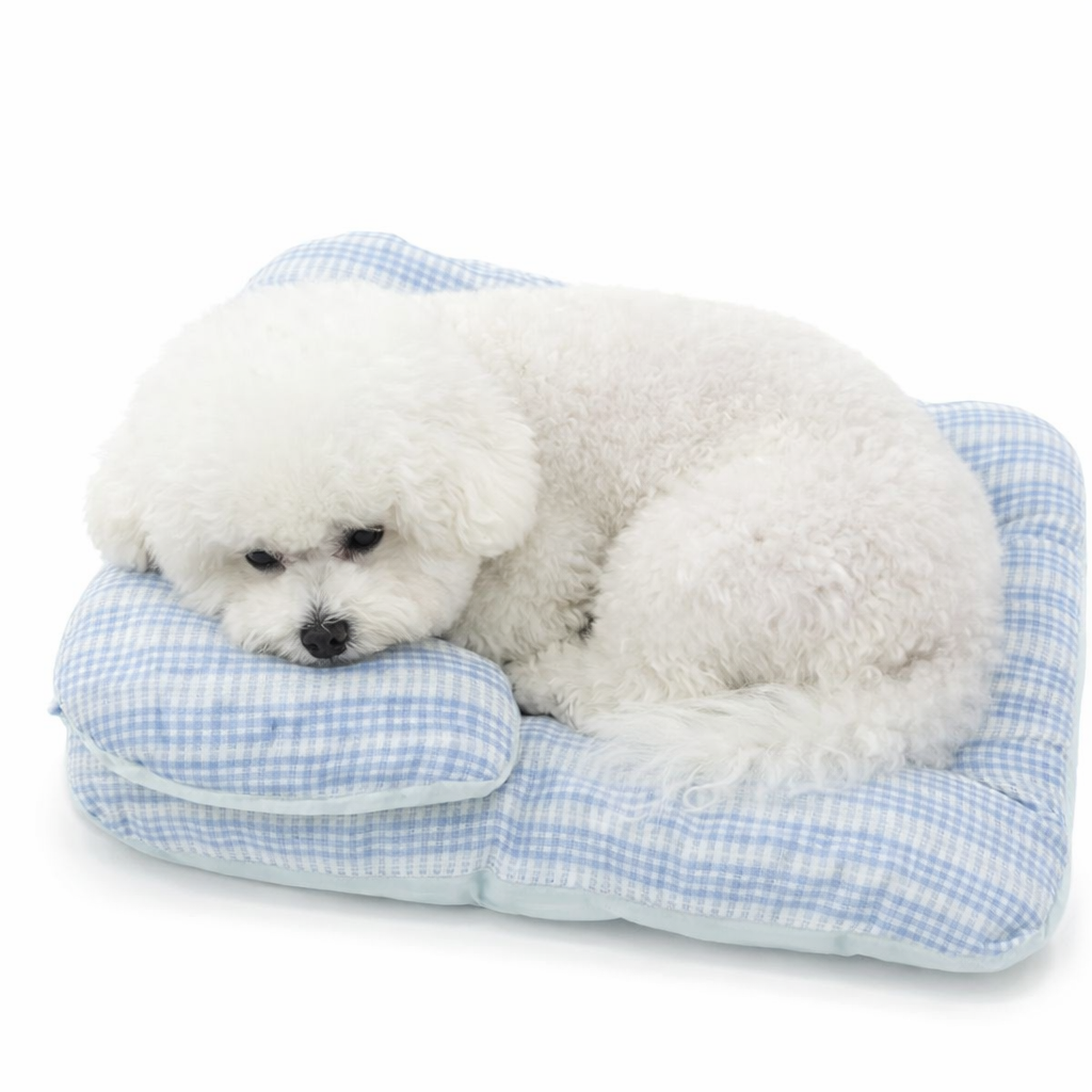 ParisDog Sweet Check Stroller Cushion Set - Image 2