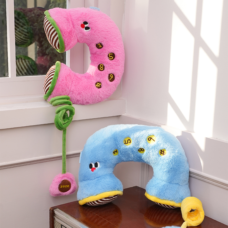 Retro Phone Cuddle Pillow - Image 1