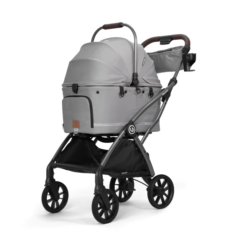 Uppapets Flander Foldable Detachable 2 in 1 Pet Stroller - Image 2