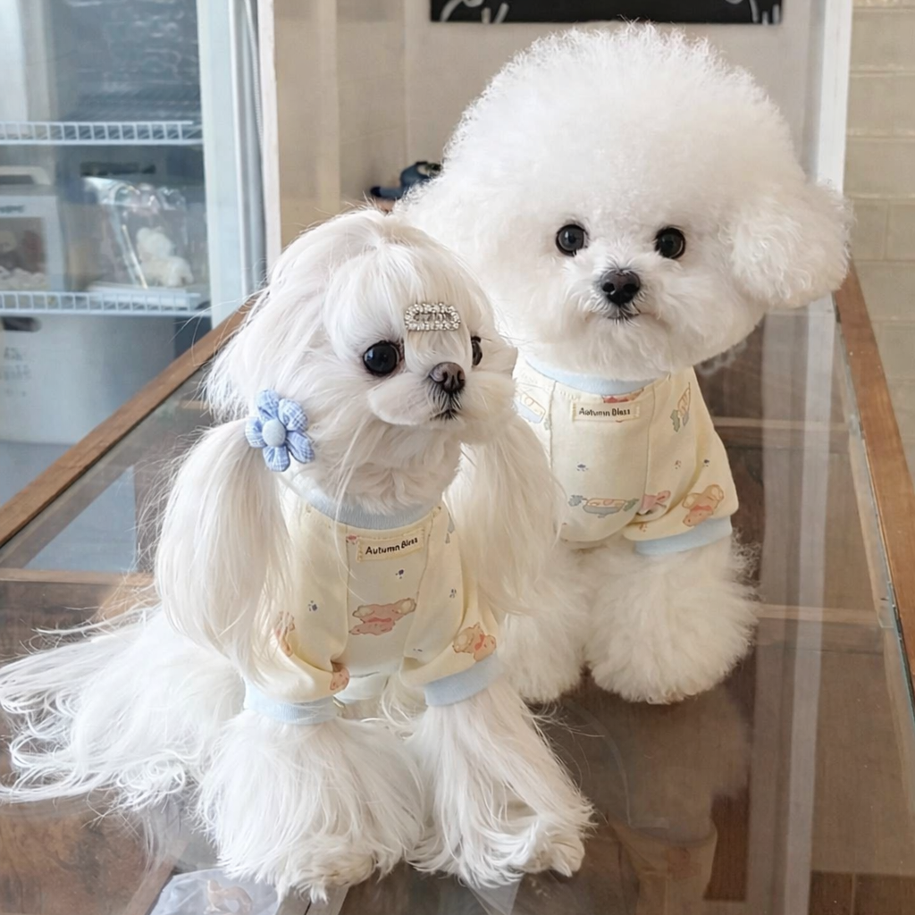 Bear & Bunny Knit Top - Image 1