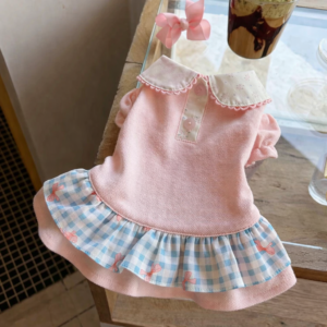 Cotton Piqué Dress - Image 5