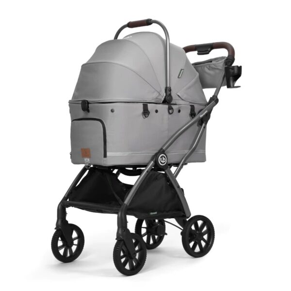 Uppapets Flander Max Foldable Detachable 2 in 1 Pet Stroller