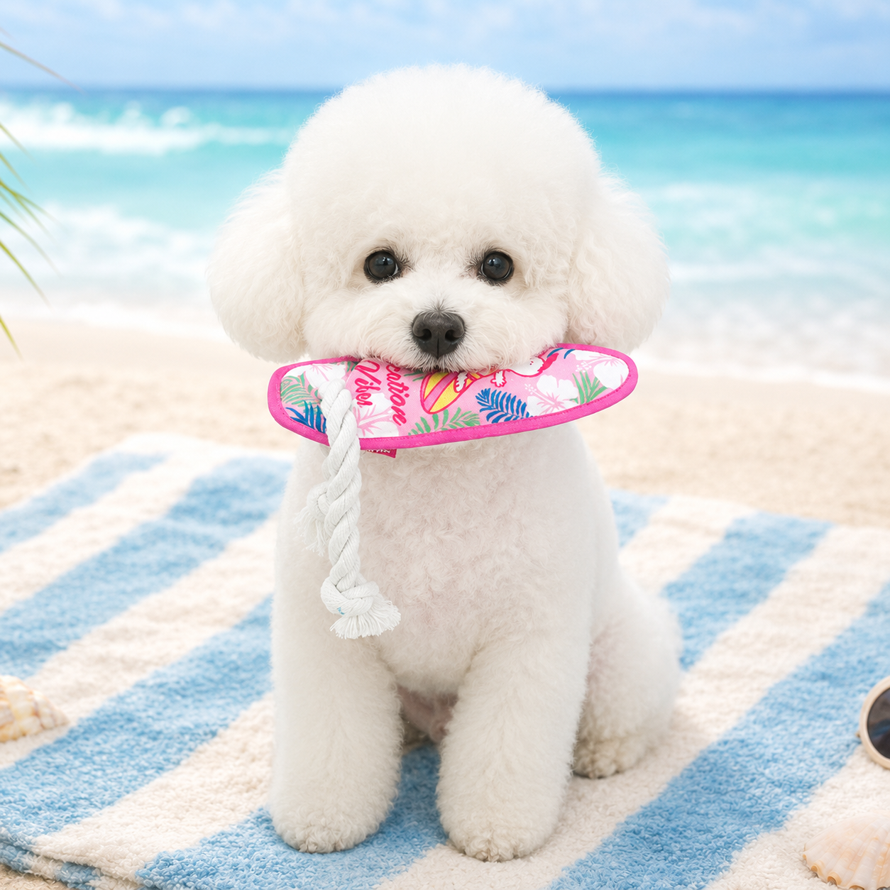 Peanuts Suft Board Rope Toy - Image 1